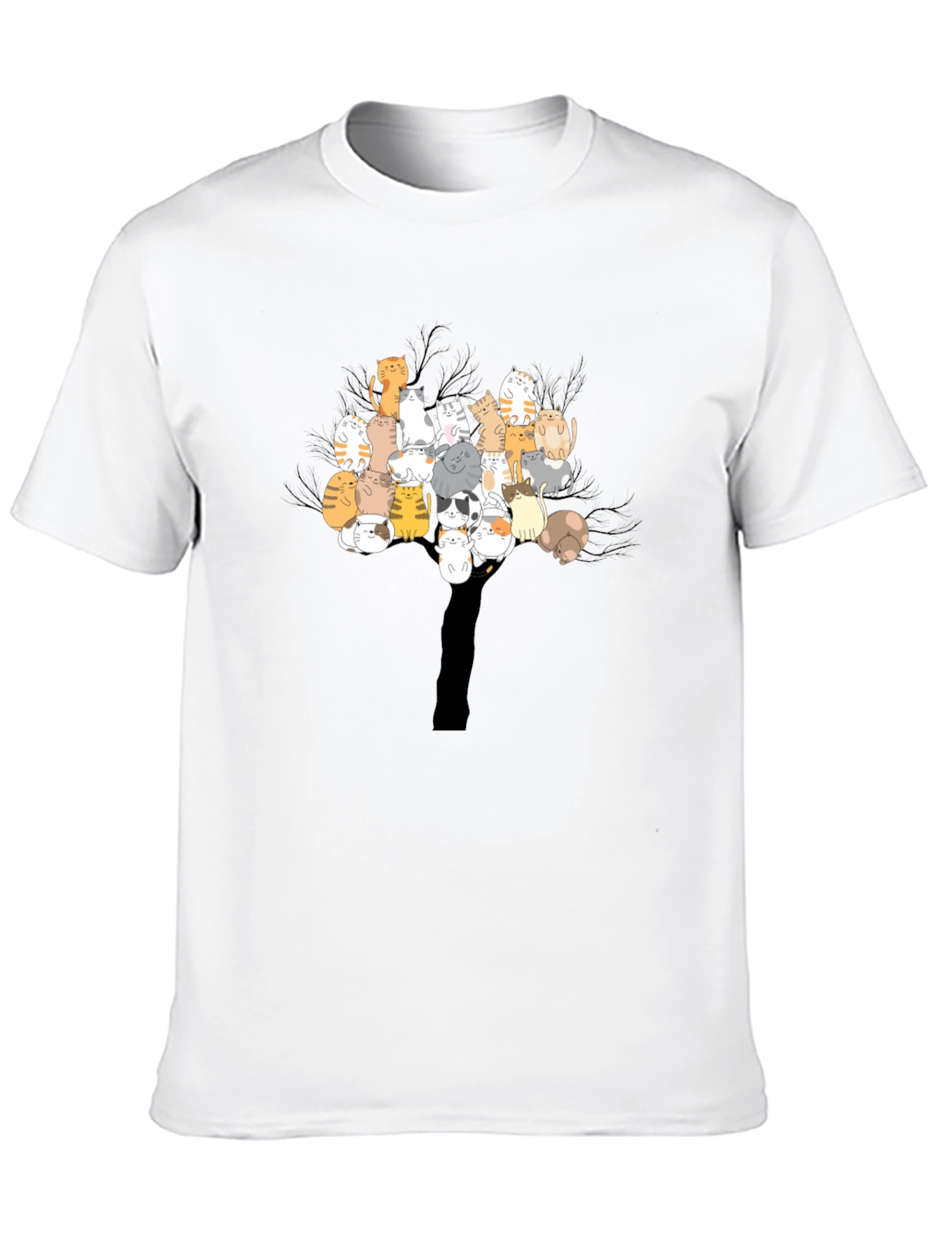 Cats Tree T-Shirt - Unique Graphic Tee