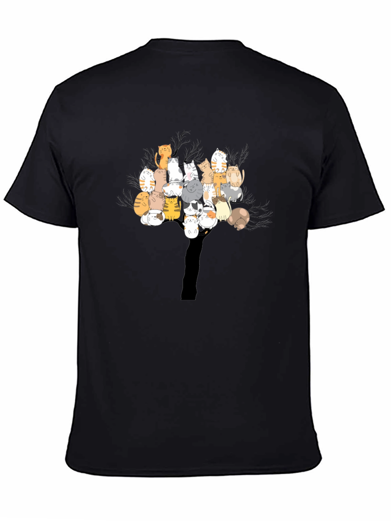 Cats Tree T-Shirt - Unique Graphic Tee