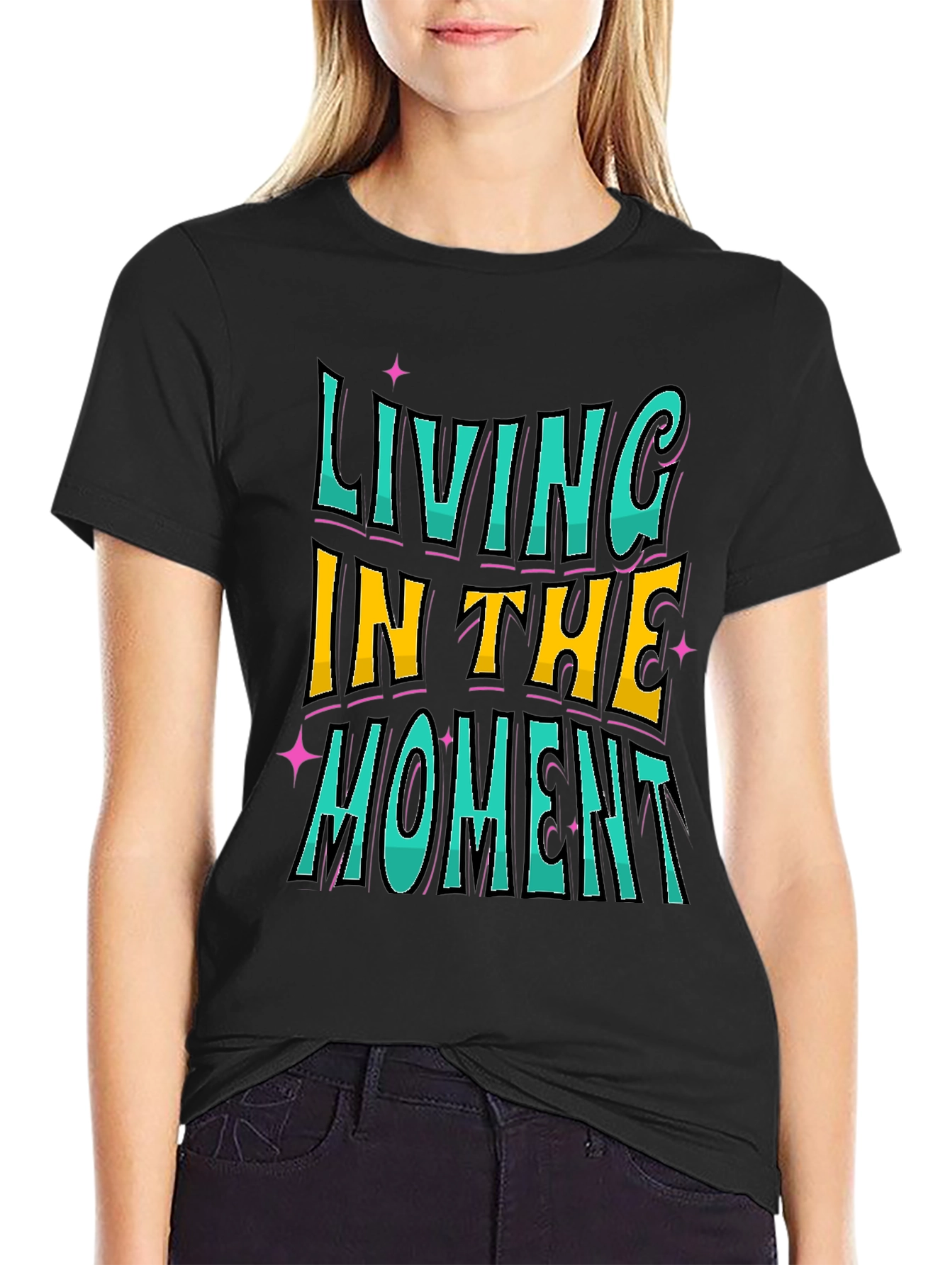 Living In The Moment Graphic Tee