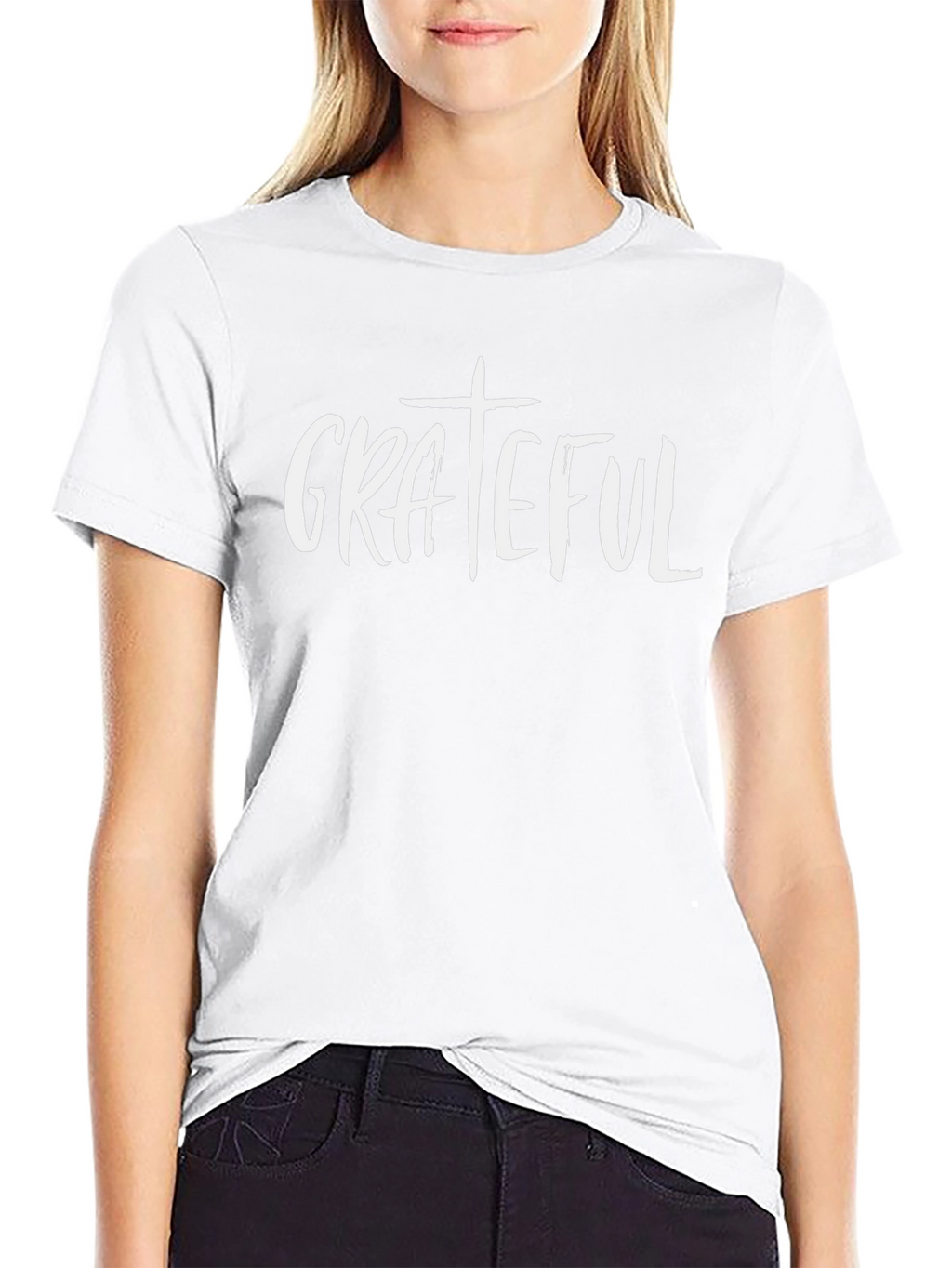 Grateful Graphic Tee - Soft Cotton Blend