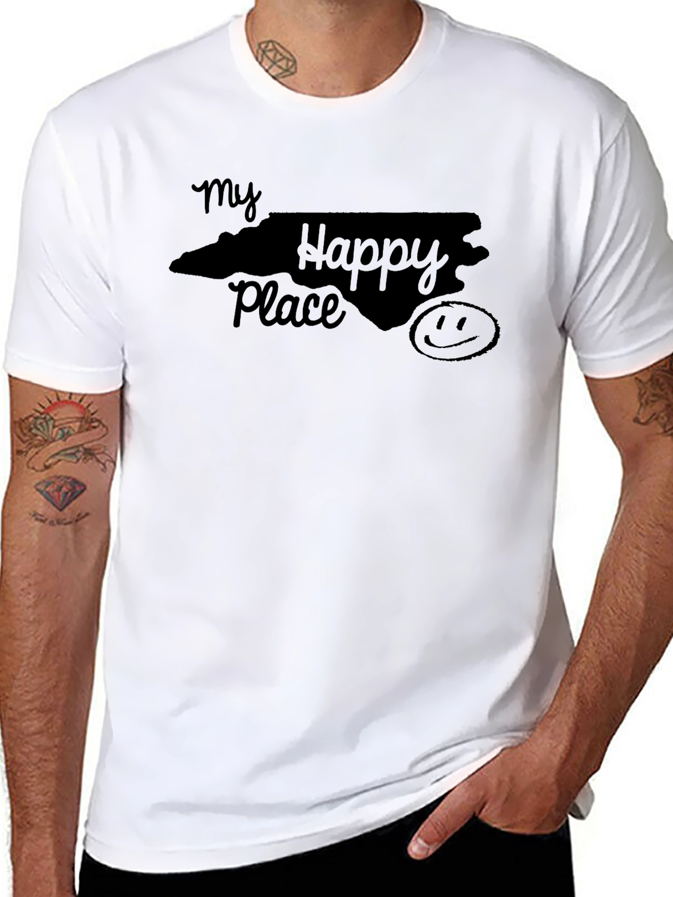 My Happy Place North Carolina T-Shirt