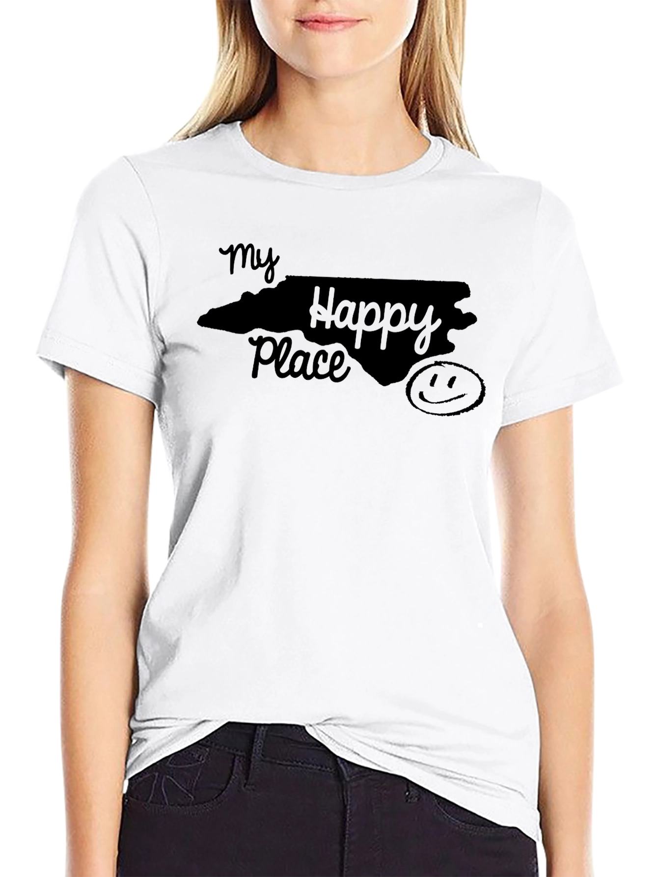 My Happy Place North Carolina T-Shirt