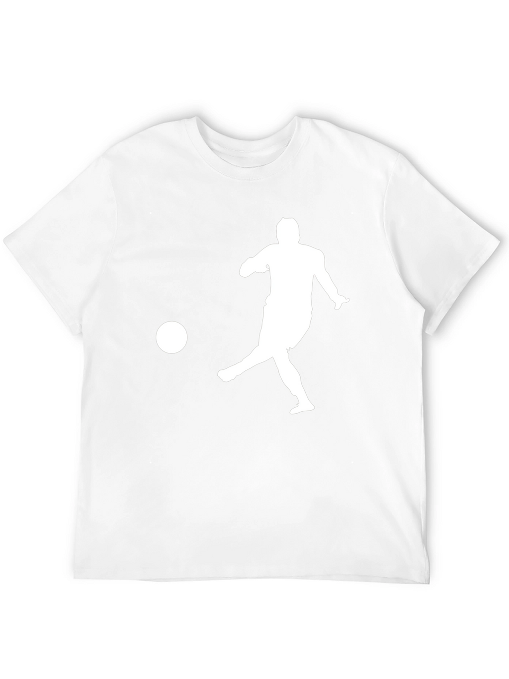 Soccer Kick Graphic T-Shirt - Black