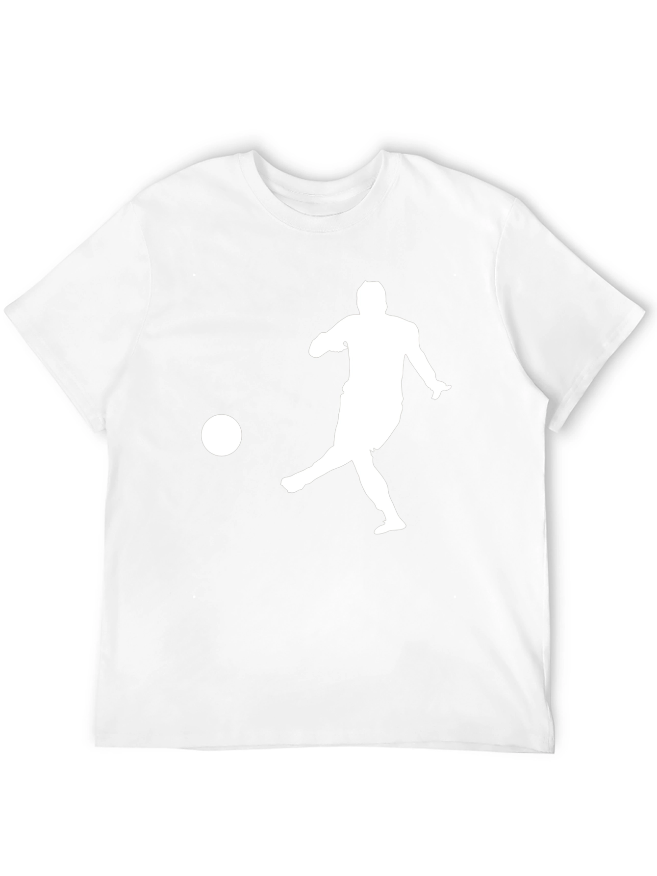 Soccer Kick Graphic T-Shirt - Black