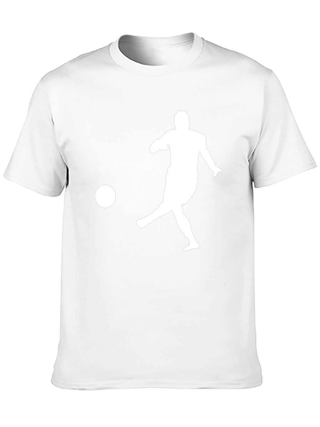 Soccer Kick Graphic T-Shirt - Black