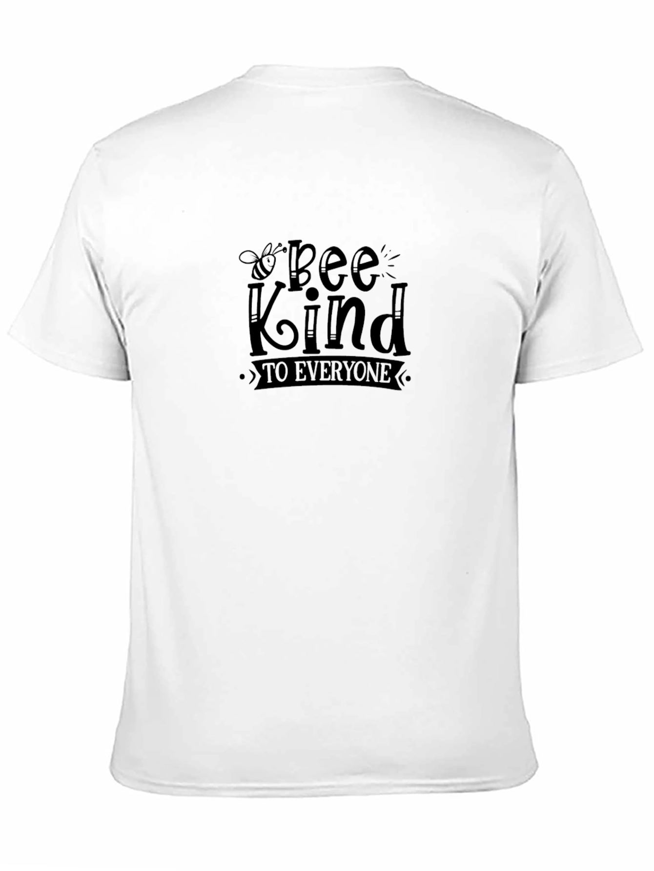 Bee Kind To Everyone Graphic Black T-Shirt
