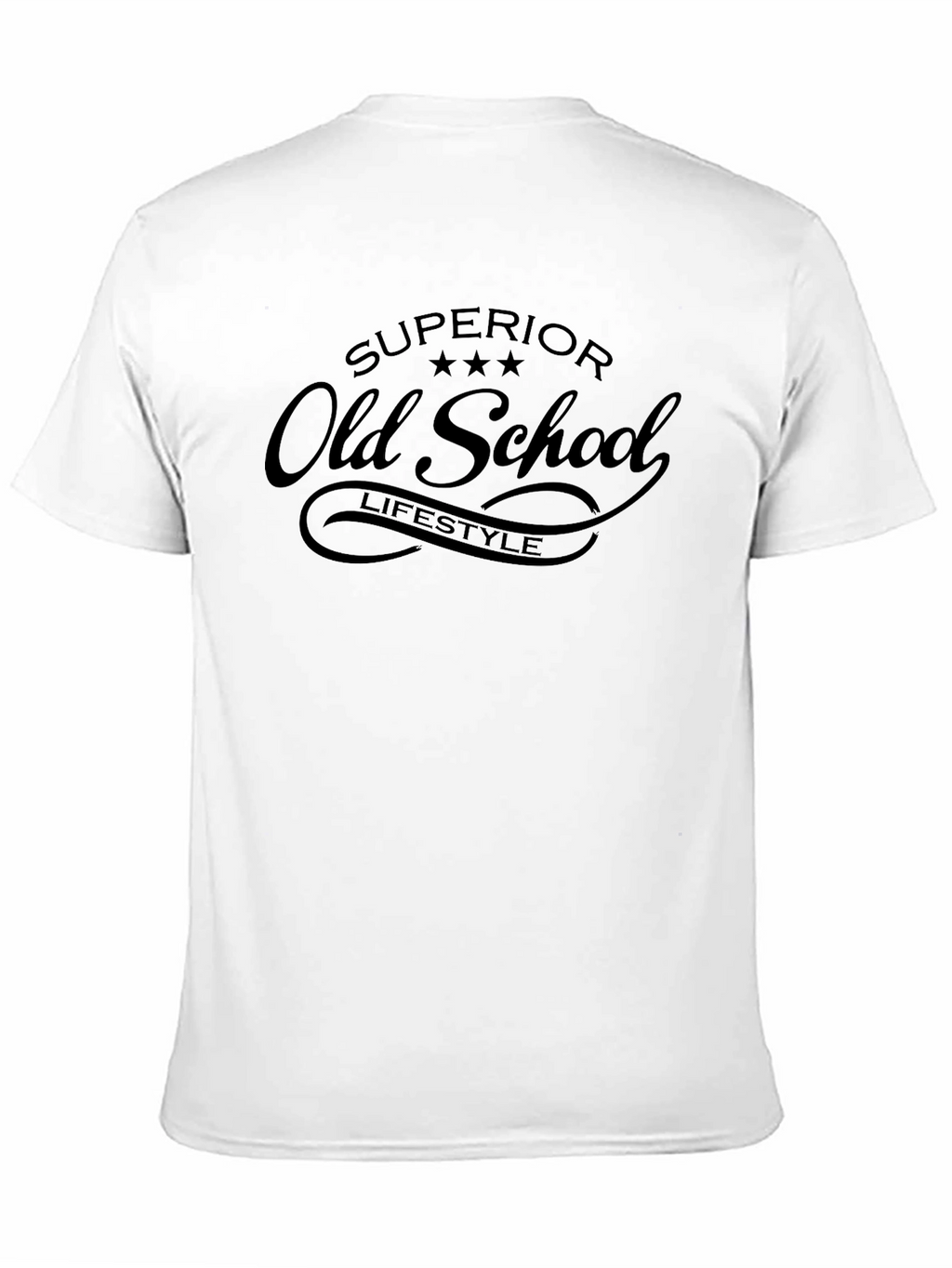 Superior Old School Lifestyle Black T-Shirt