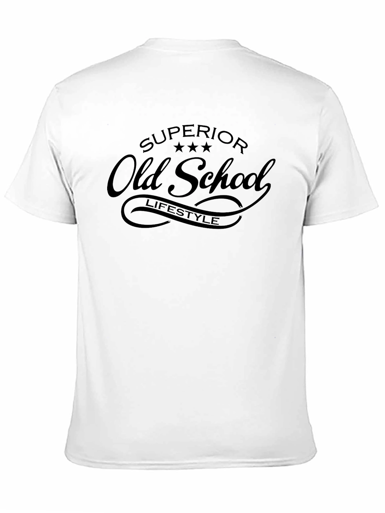 Superior Old School Lifestyle Black T-Shirt