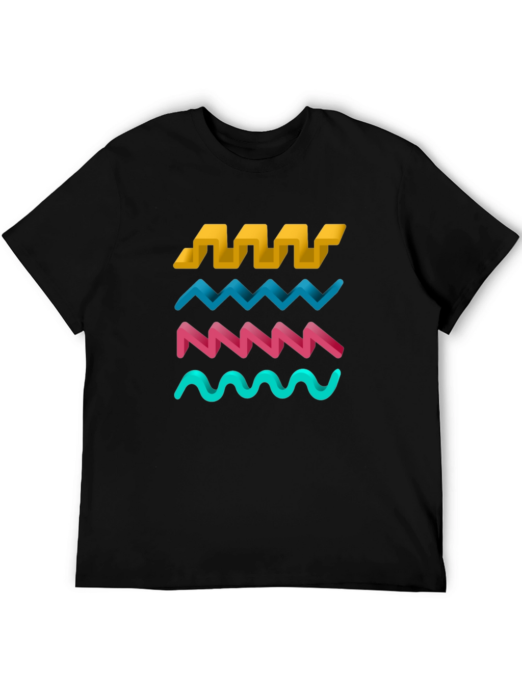 Retro Wave T-Shirt - 80s Inspired Design