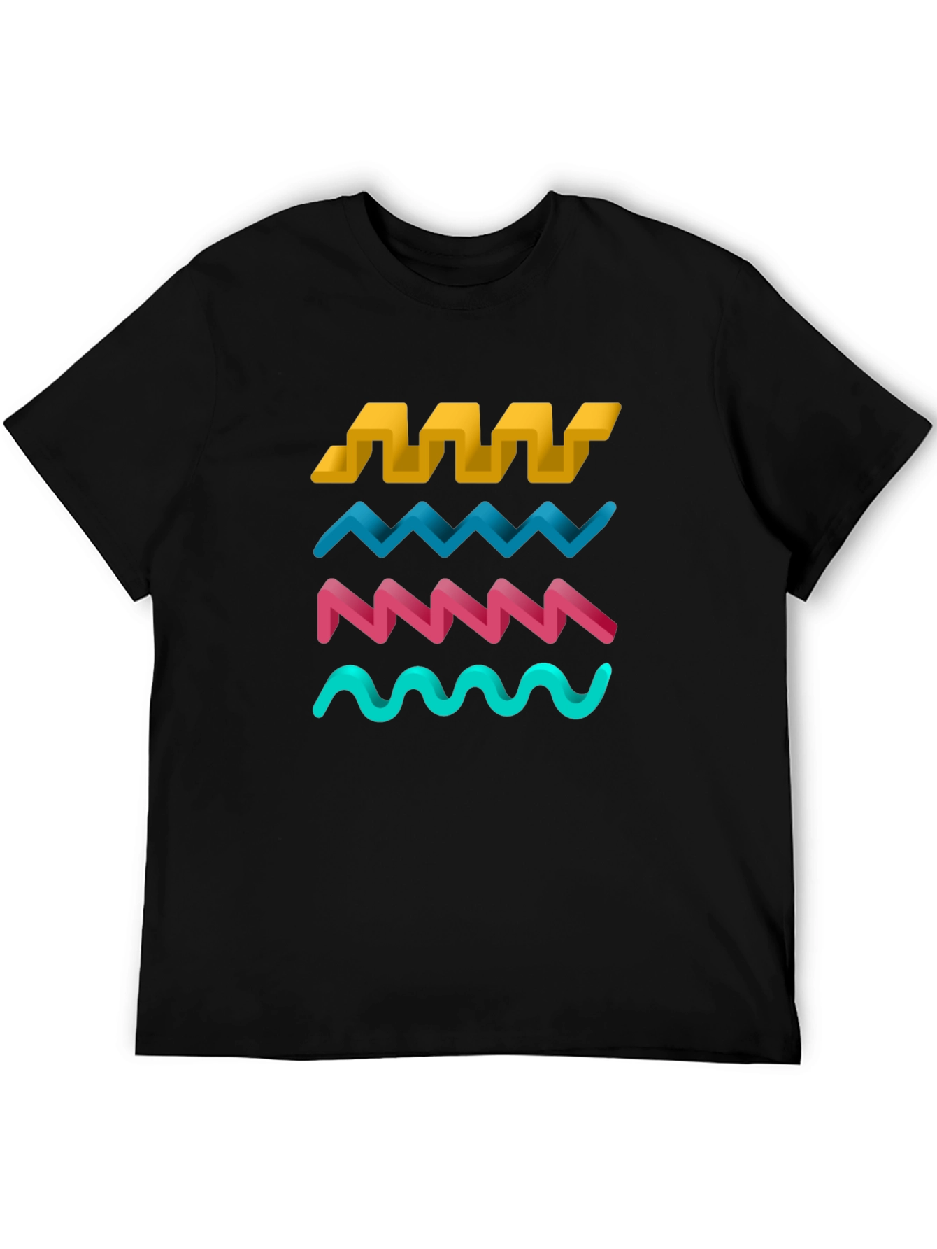 Retro Wave T-Shirt - 80s Inspired Design