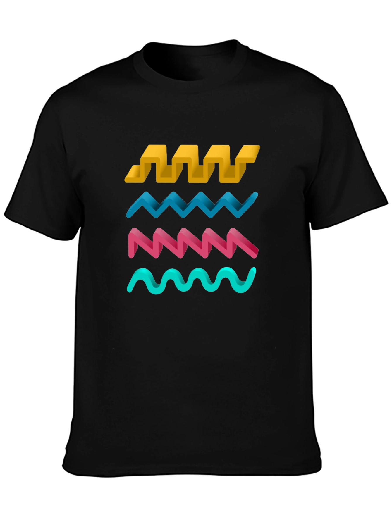 Retro Wave T-Shirt - 80s Inspired Design