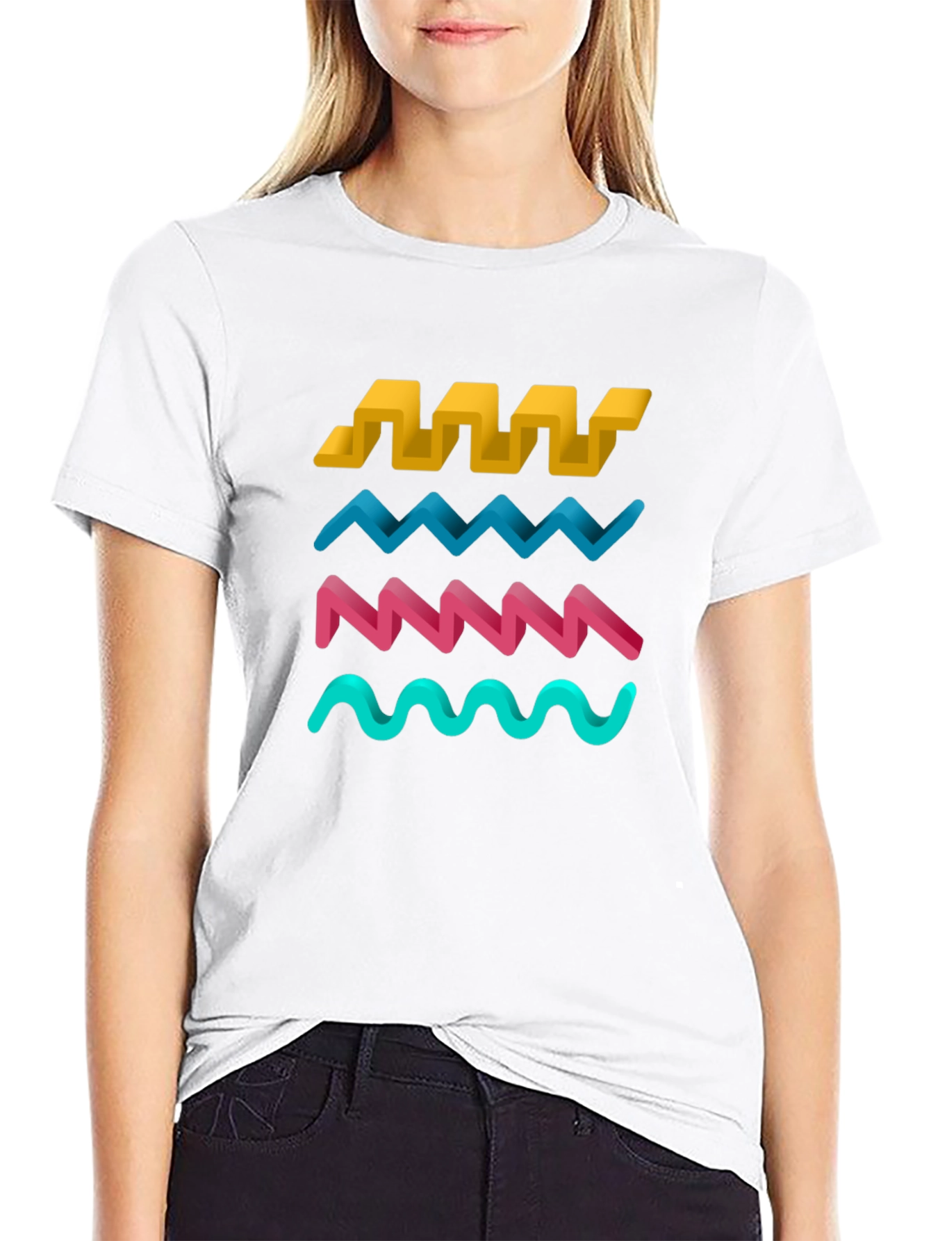 Retro Wave T-Shirt - 80s Inspired Design
