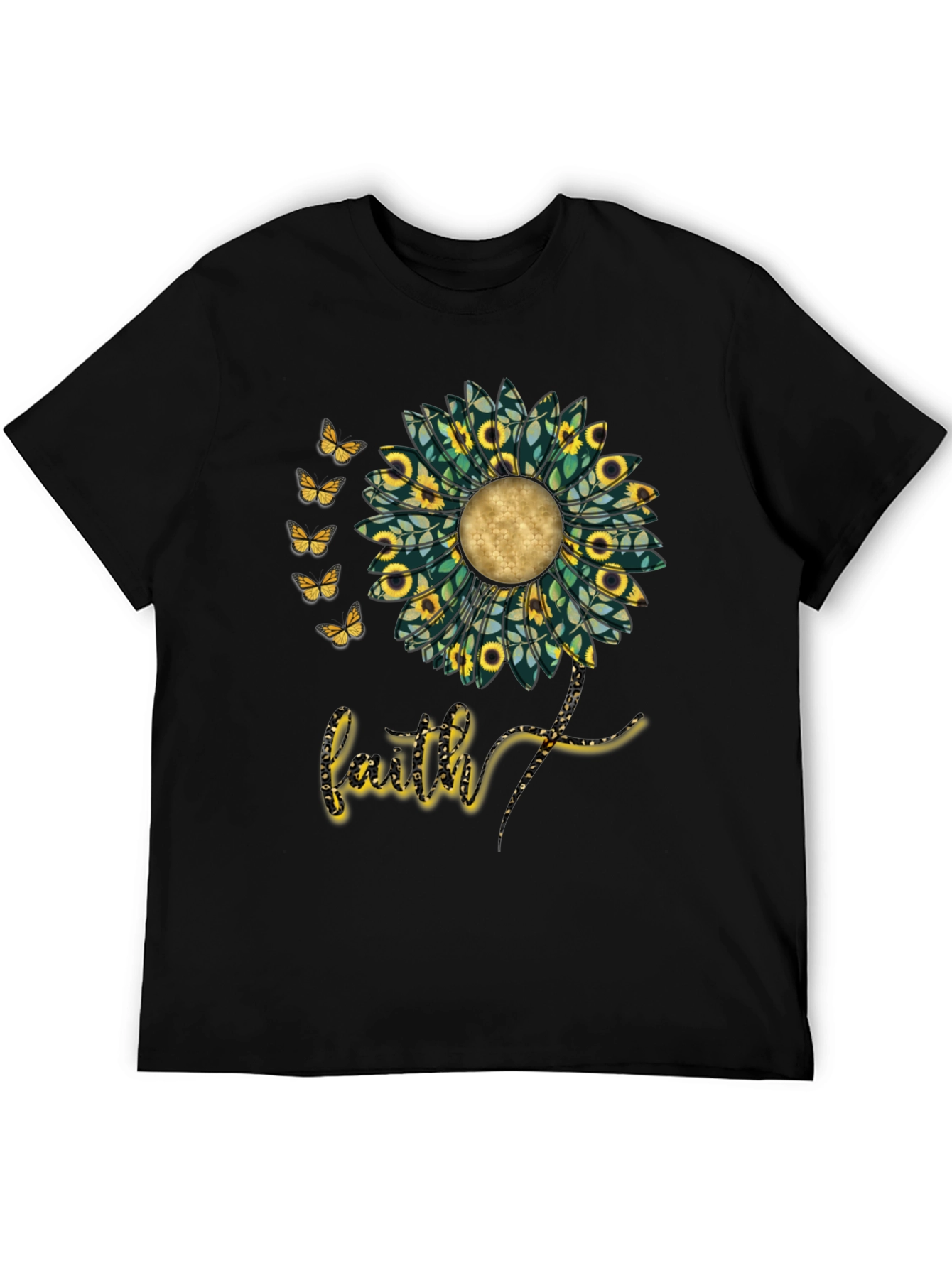 Faith Sunflower Graphic Tee