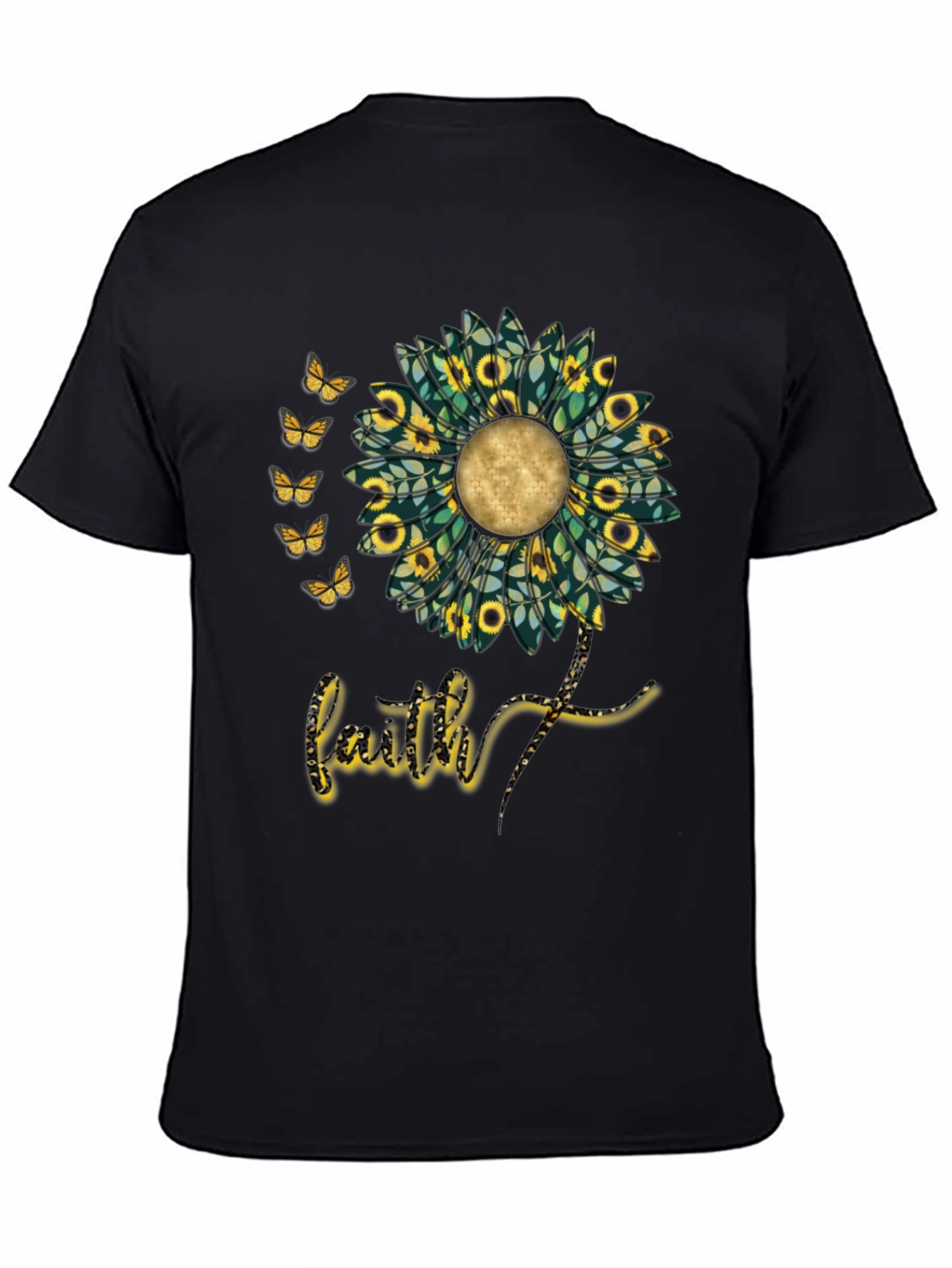 Faith Sunflower Graphic Tee