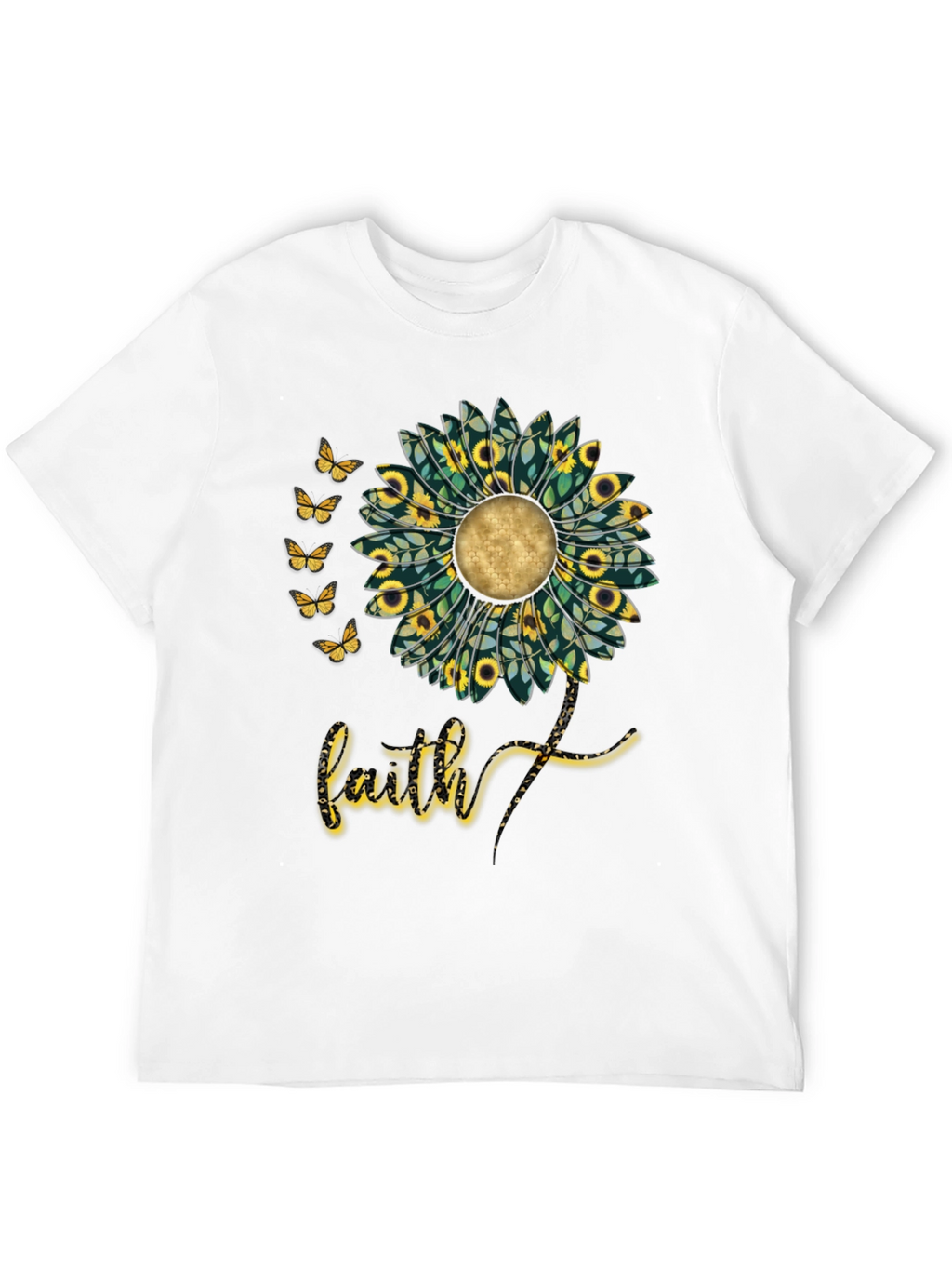 Faith Sunflower Graphic Tee