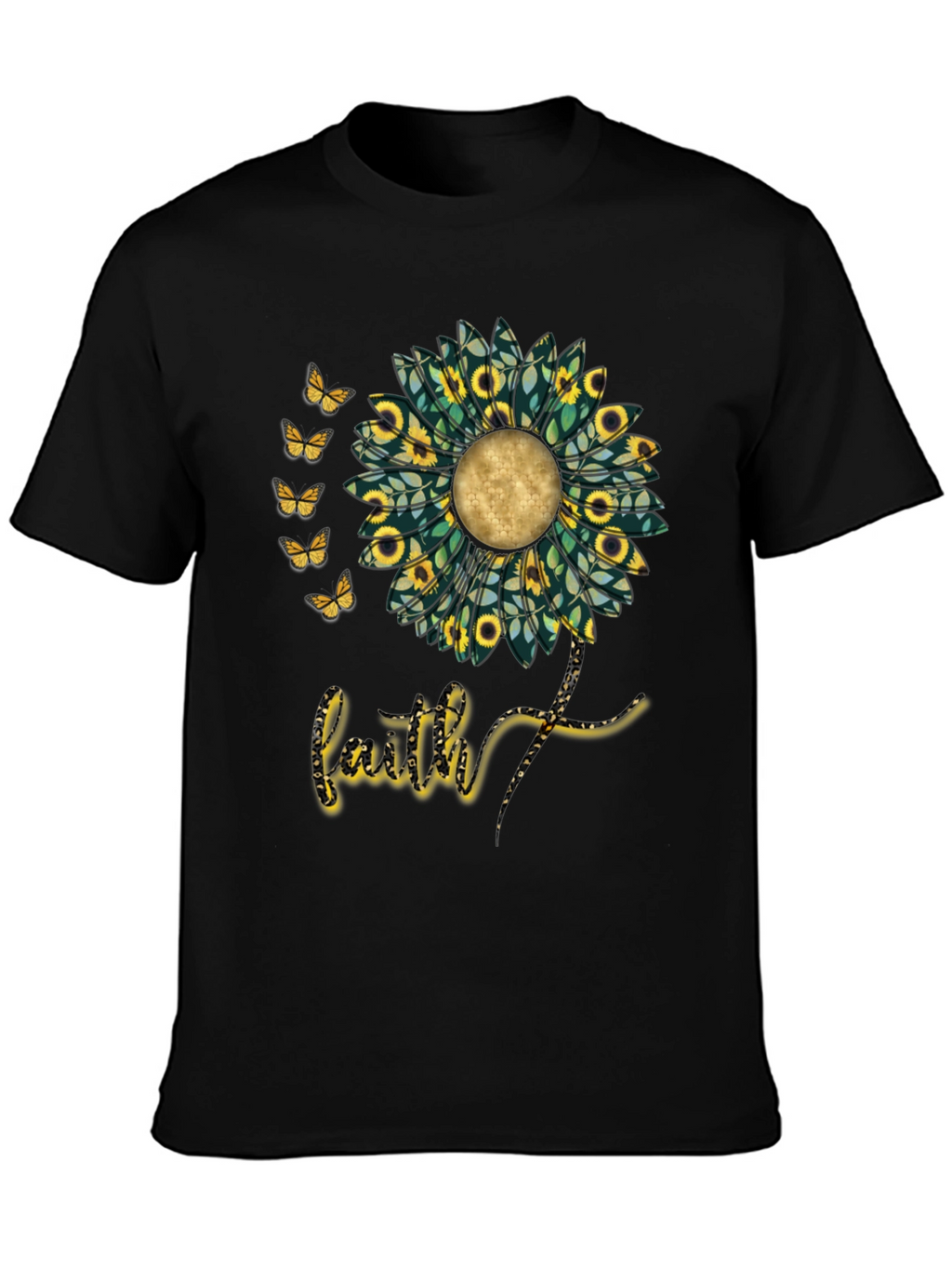 Faith Sunflower Graphic Tee