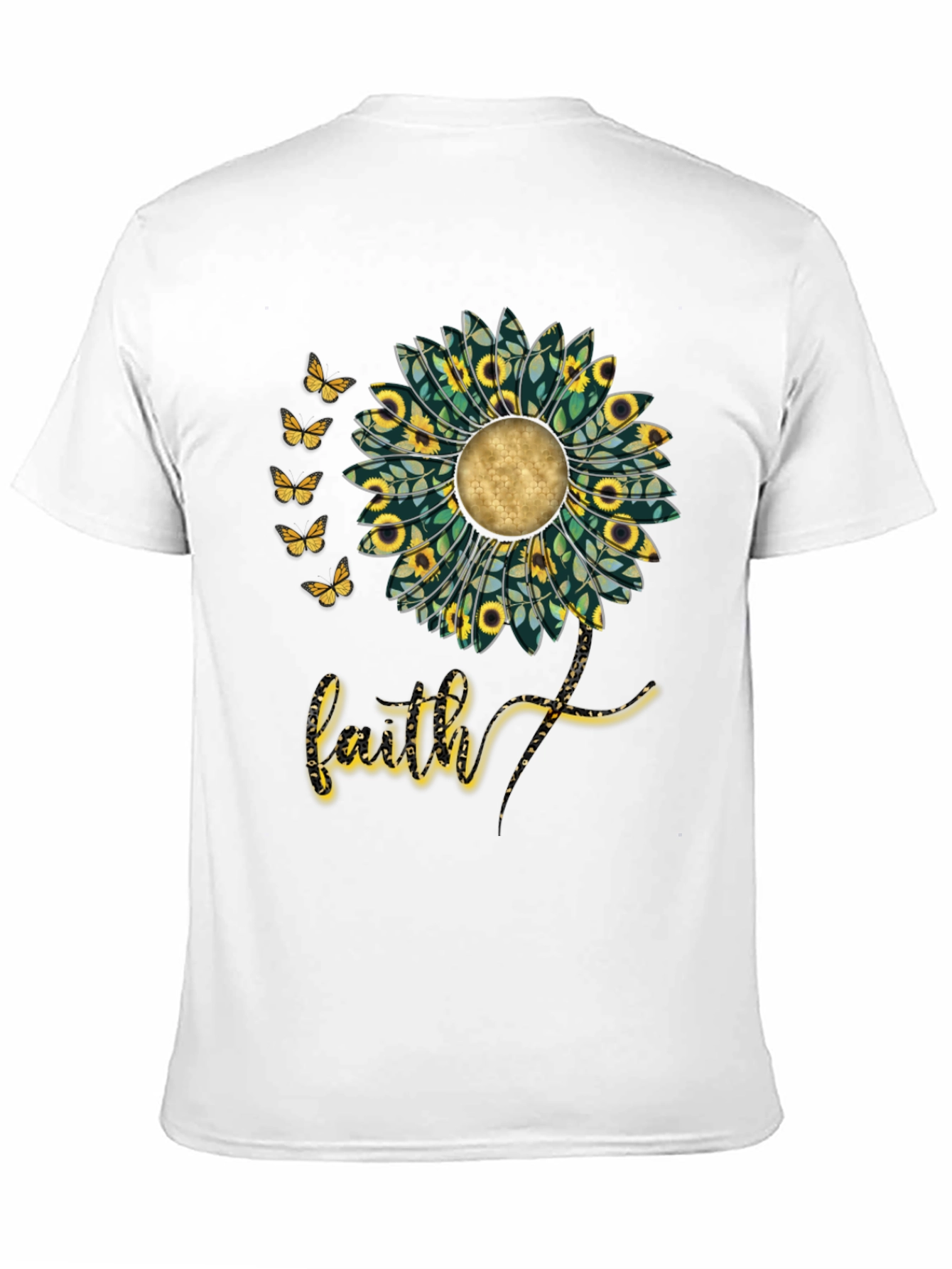 Faith Sunflower Graphic Tee