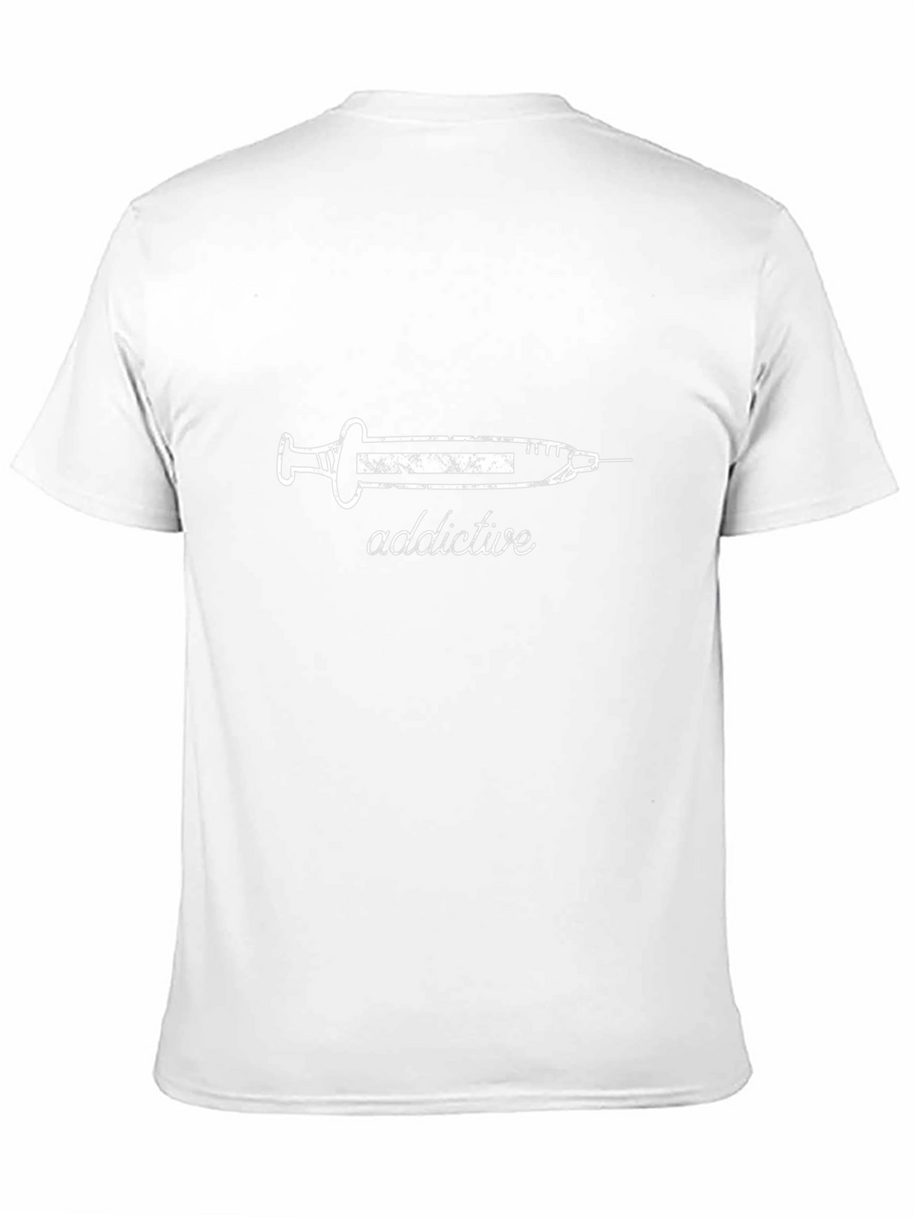 Addictive Syringe Graphic Black T-Shirt