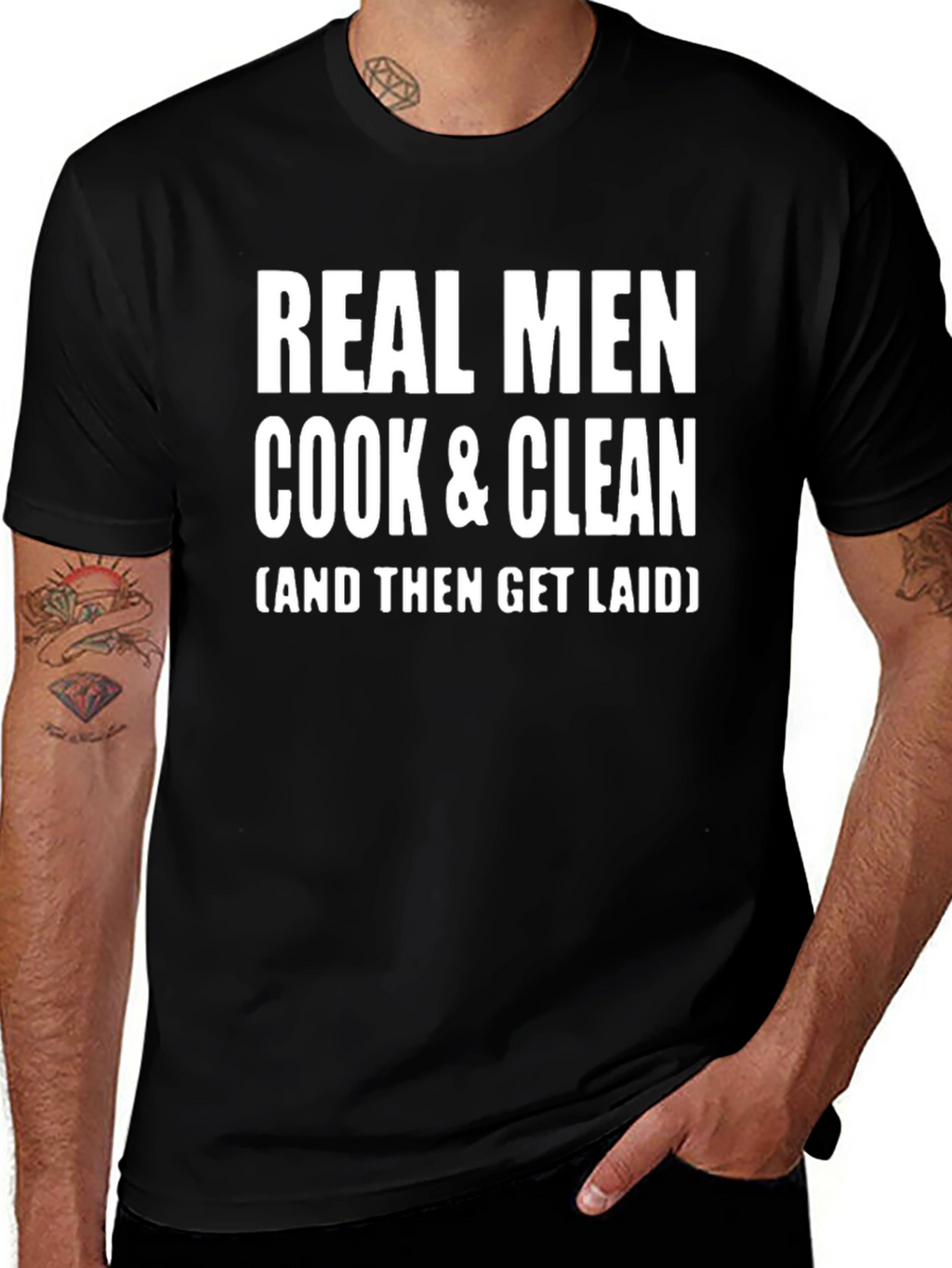 Real Men Cook & Clean T-Shirt