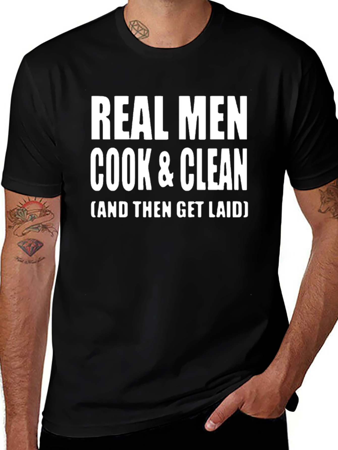 Real Men Cook & Clean T-Shirt