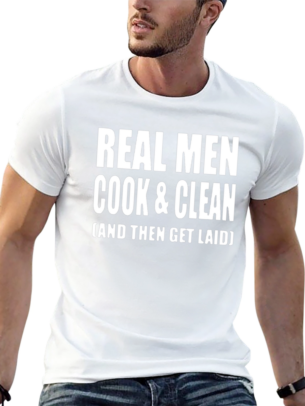Real Men Cook & Clean T-Shirt