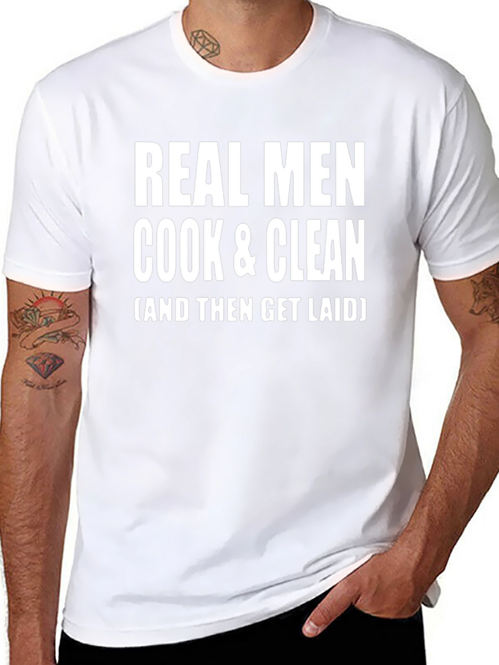 Real Men Cook & Clean T-Shirt