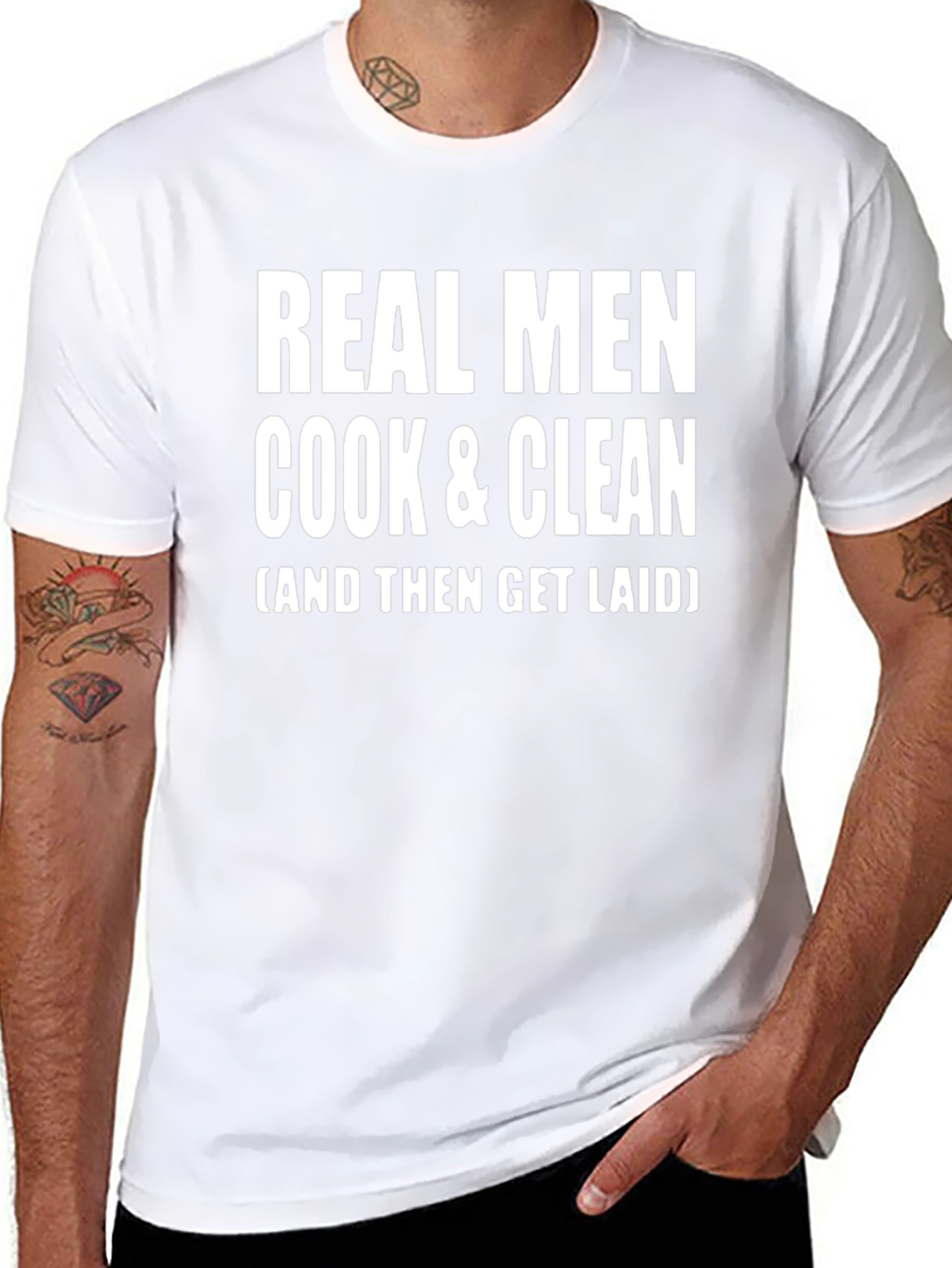 Real Men Cook & Clean T-Shirt