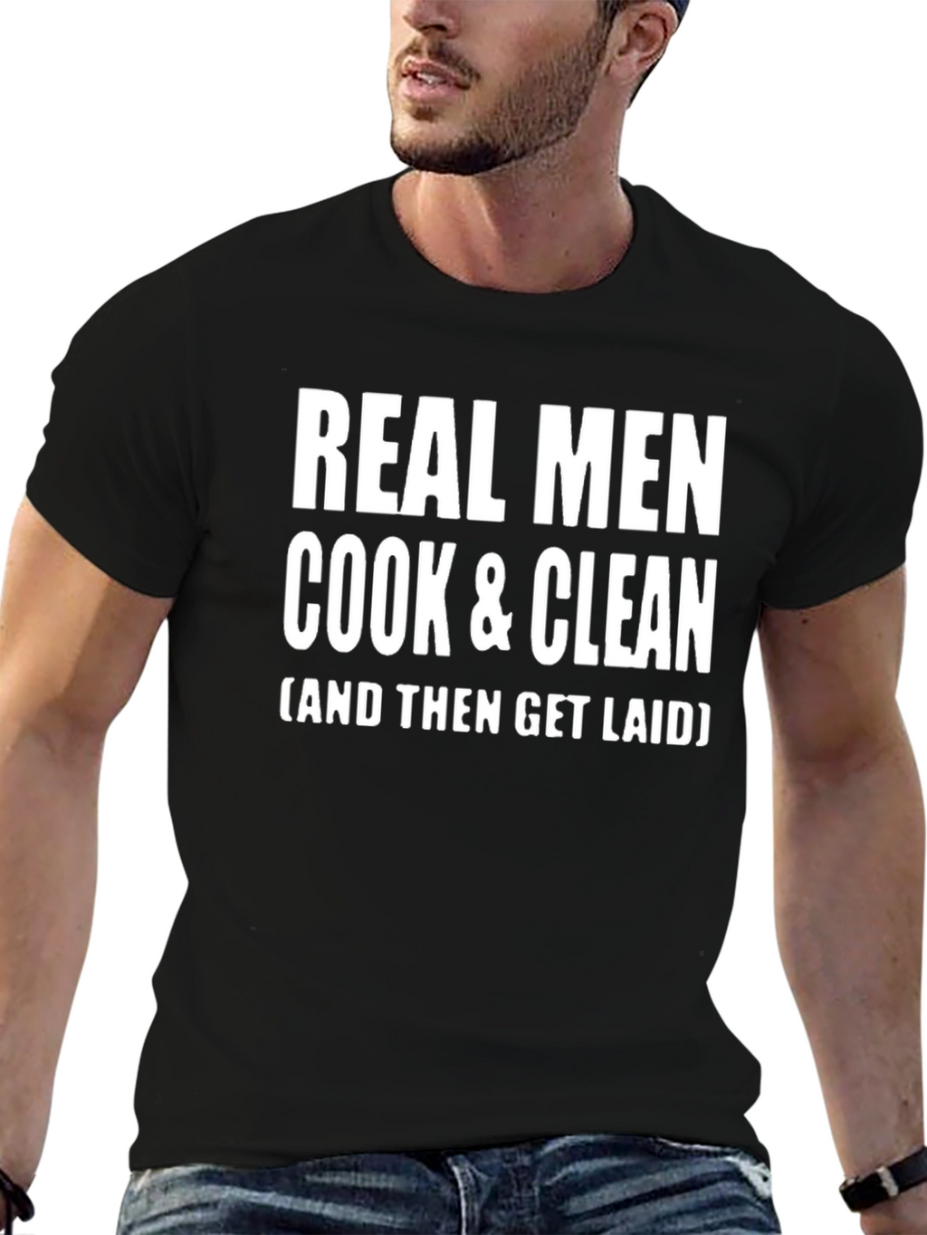 Real Men Cook & Clean T-Shirt
