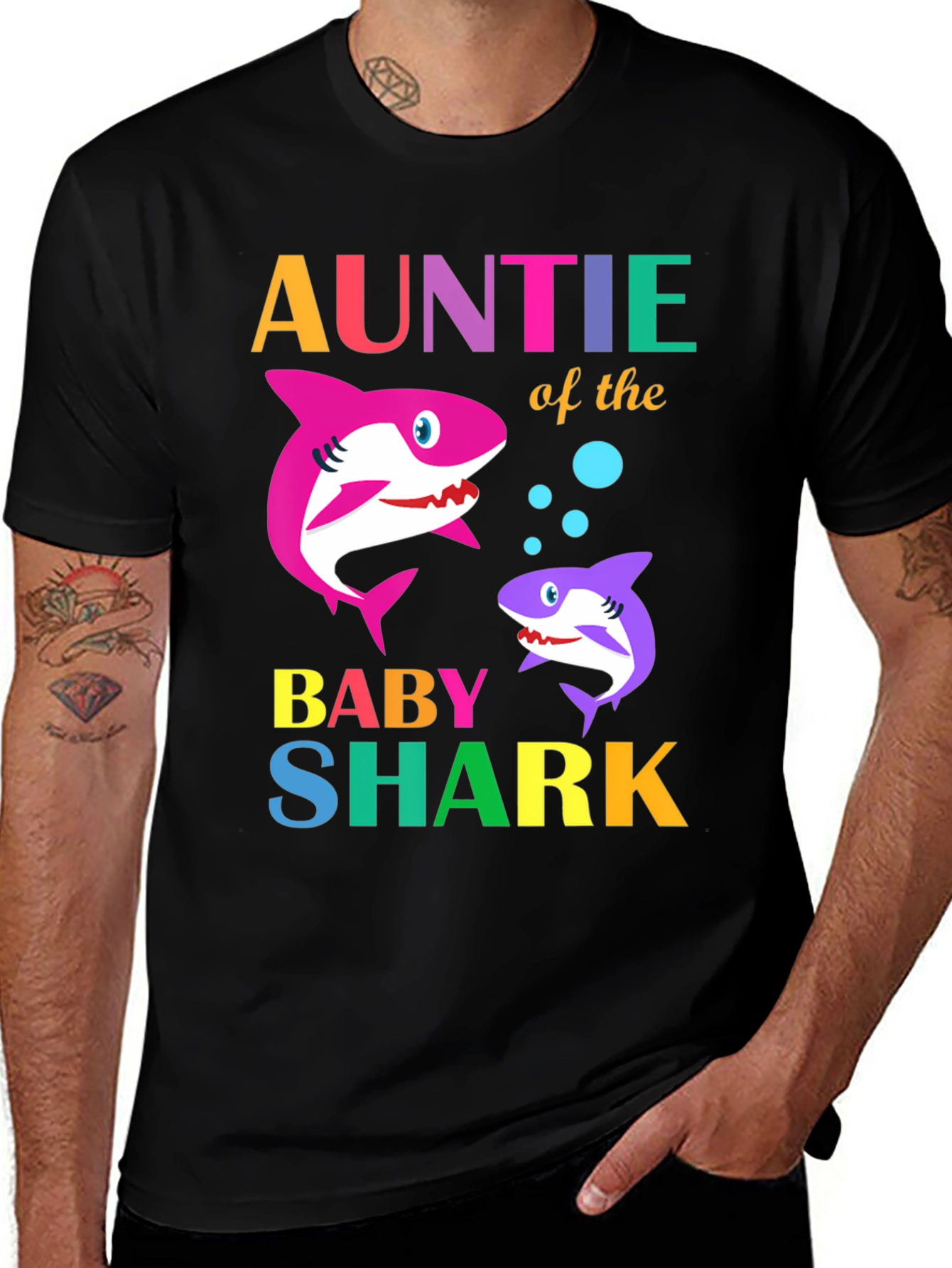 Auntie of the Baby Shark T-Shirt