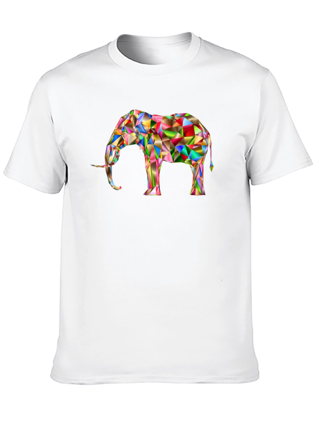Geometric Elephant Graphic Tee