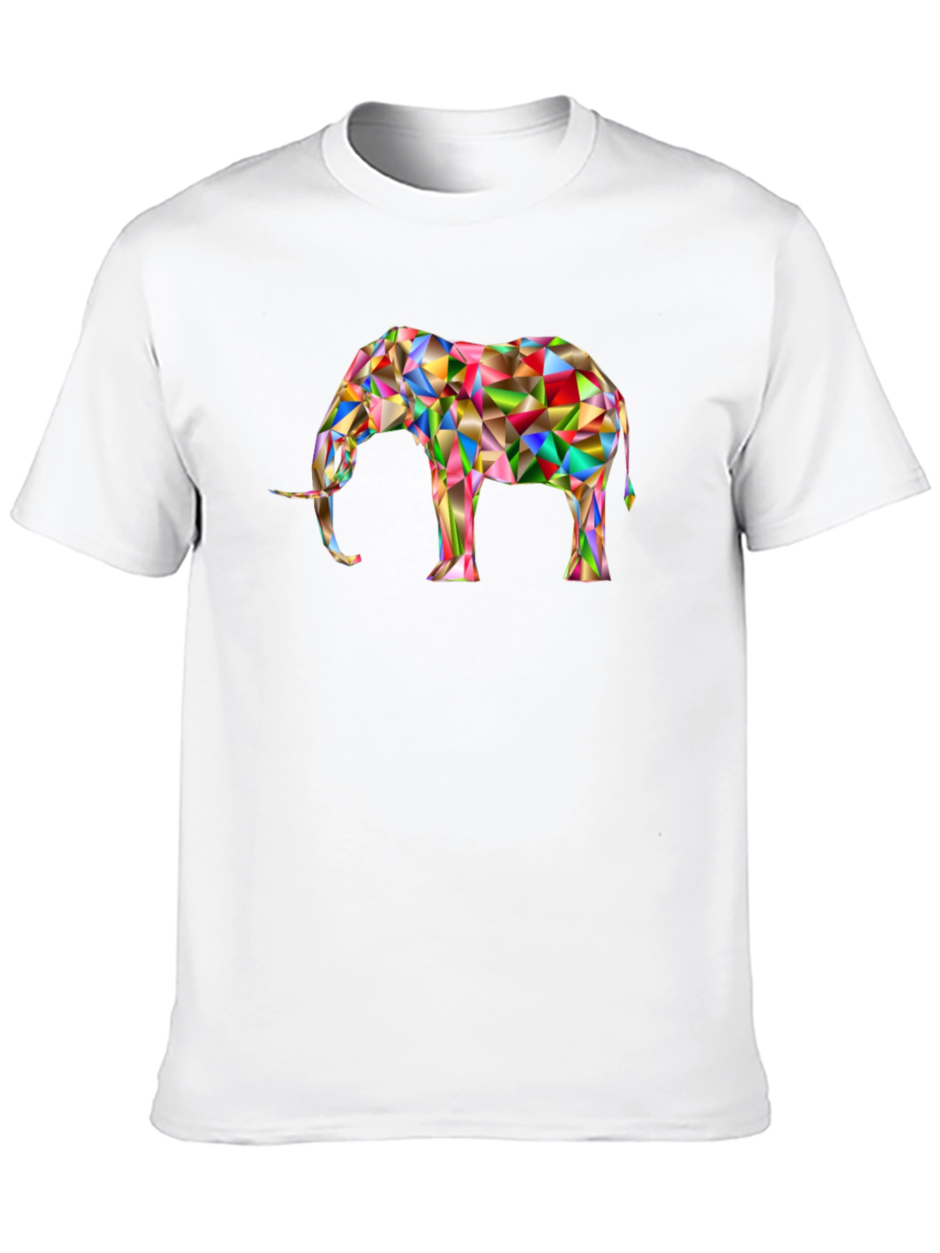 Geometric Elephant Graphic Tee