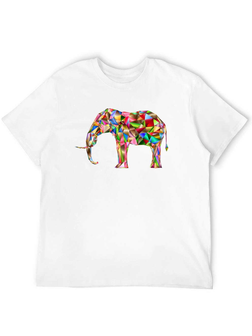 Geometric Elephant Graphic Tee