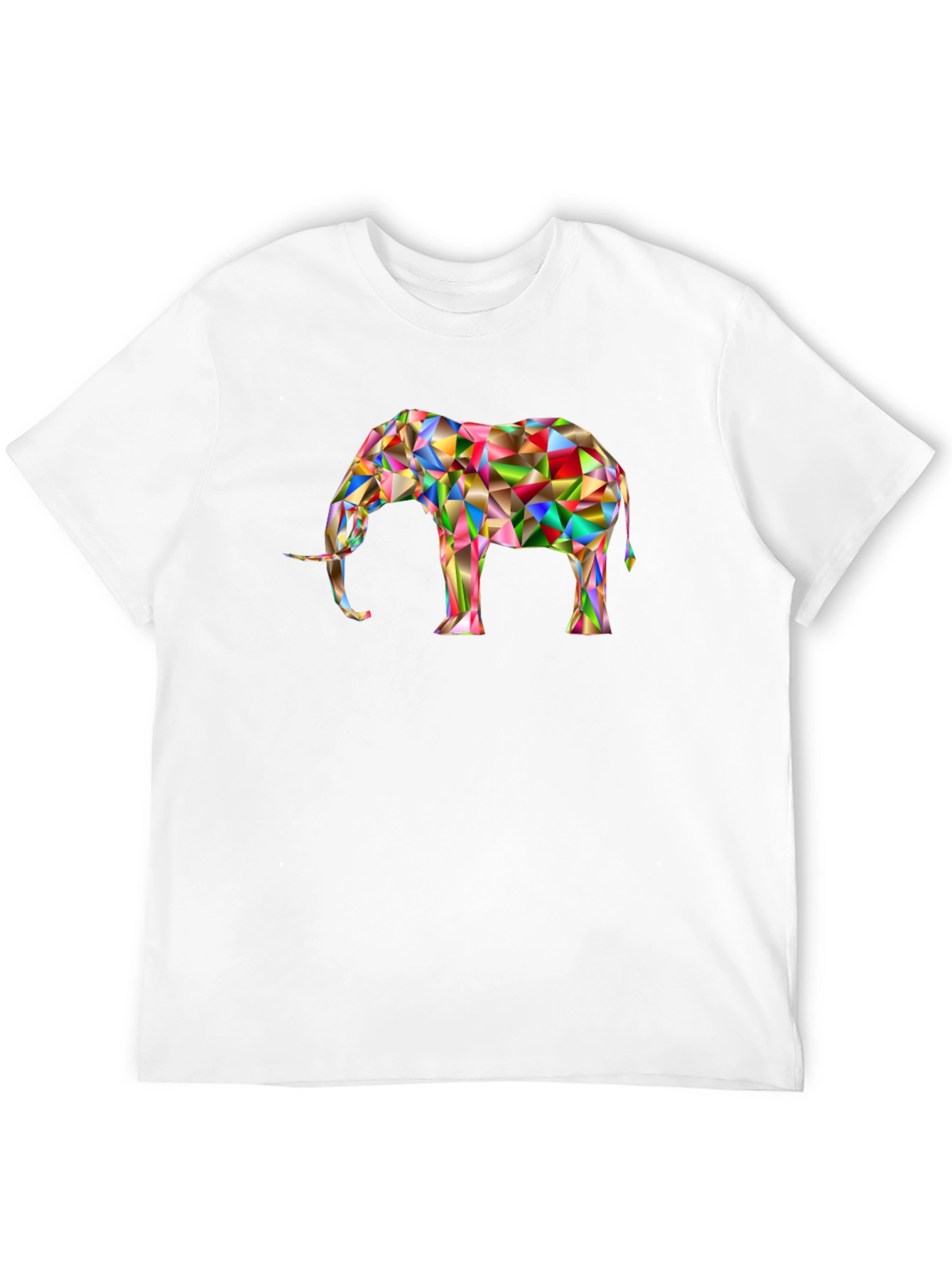 Geometric Elephant Graphic Tee