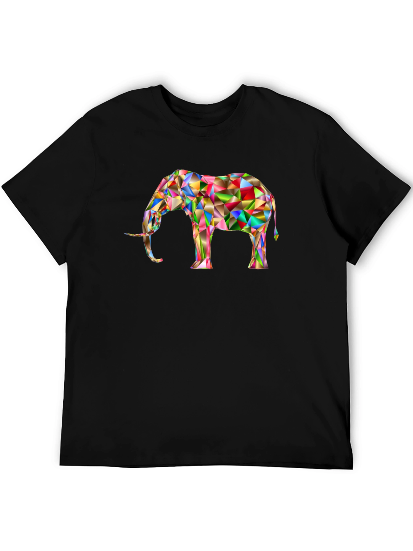 Geometric Elephant Graphic Tee