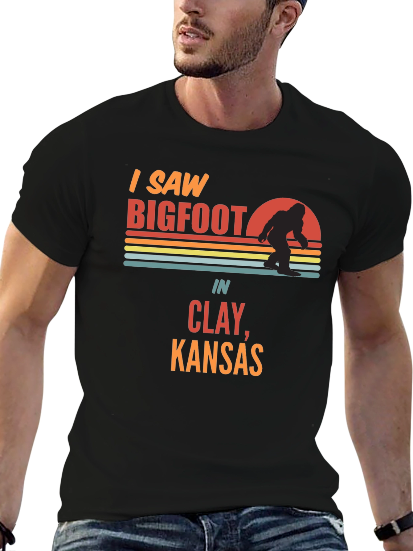 Bigfoot Clay Kansas Graphic Tee
