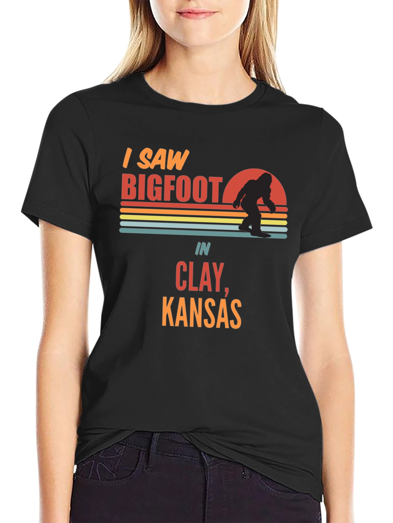 Bigfoot Clay Kansas Graphic Tee