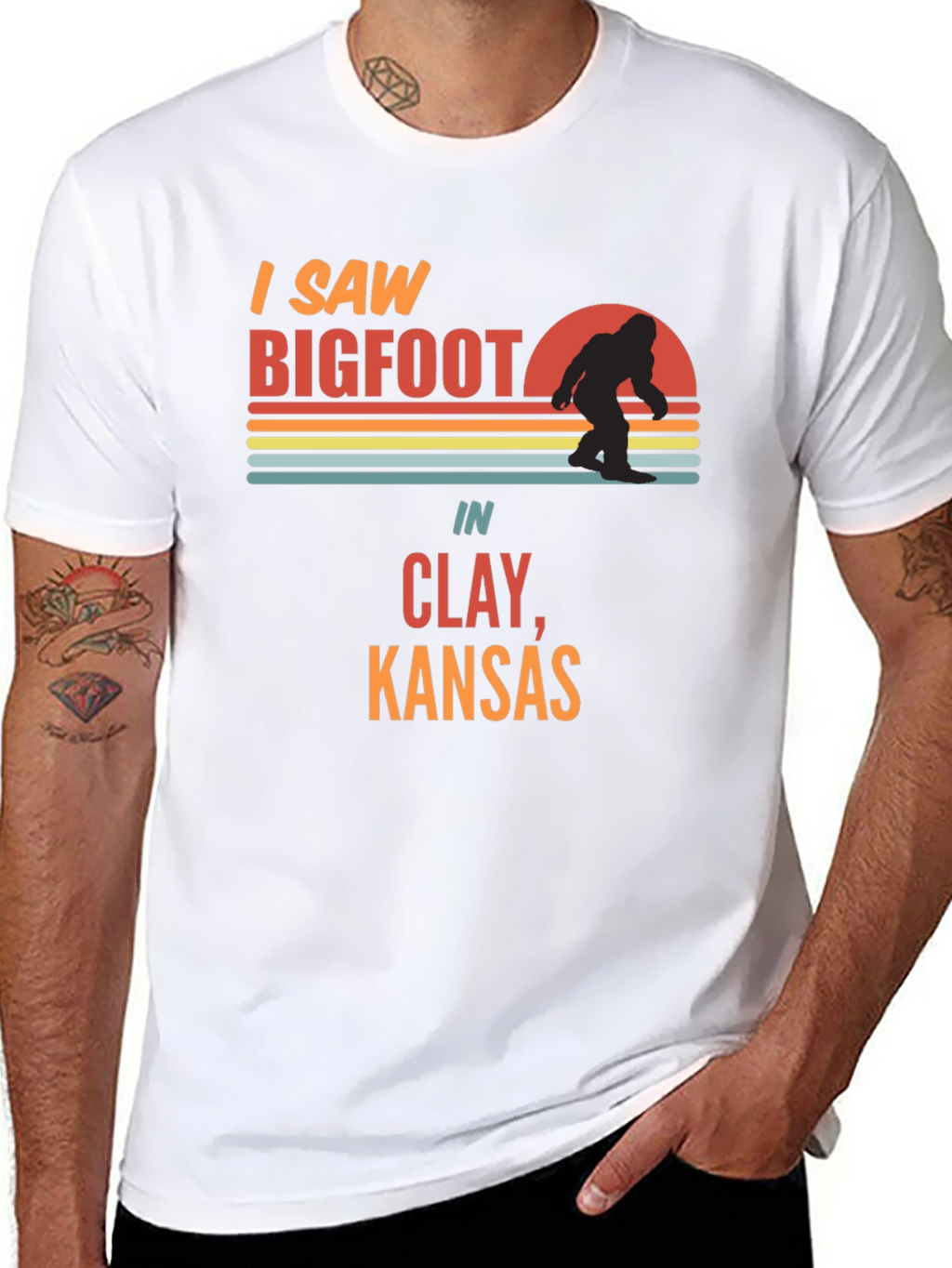 Bigfoot Clay Kansas Graphic Tee