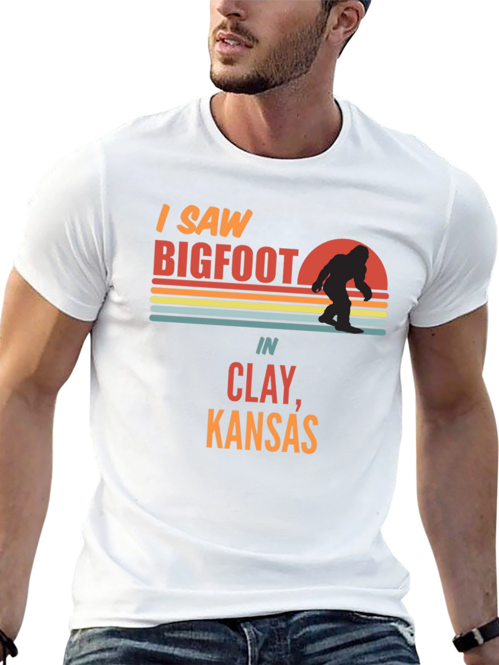 Bigfoot Clay Kansas Graphic Tee