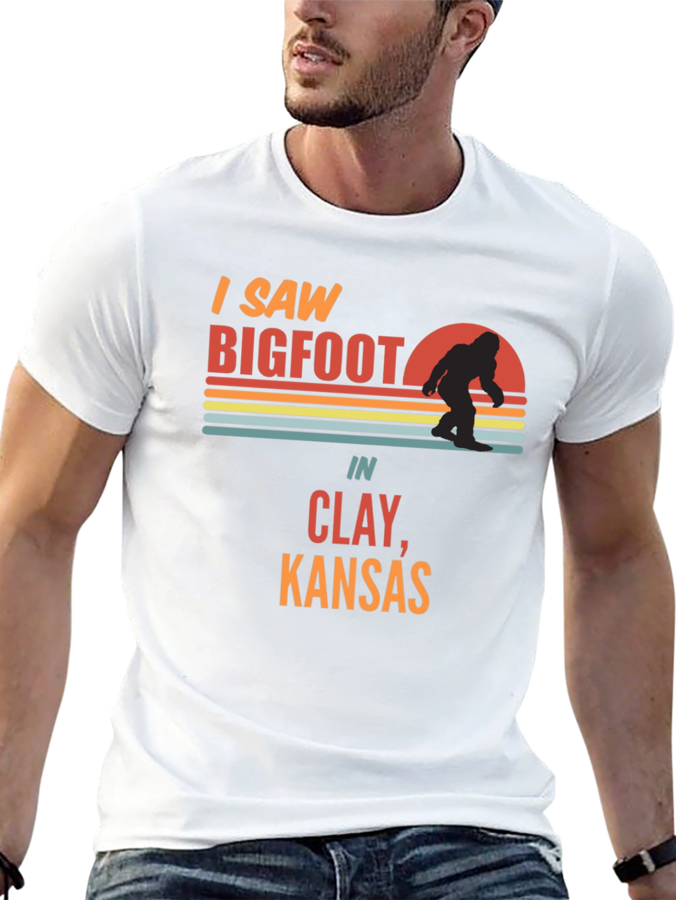 Bigfoot Clay Kansas Graphic Tee