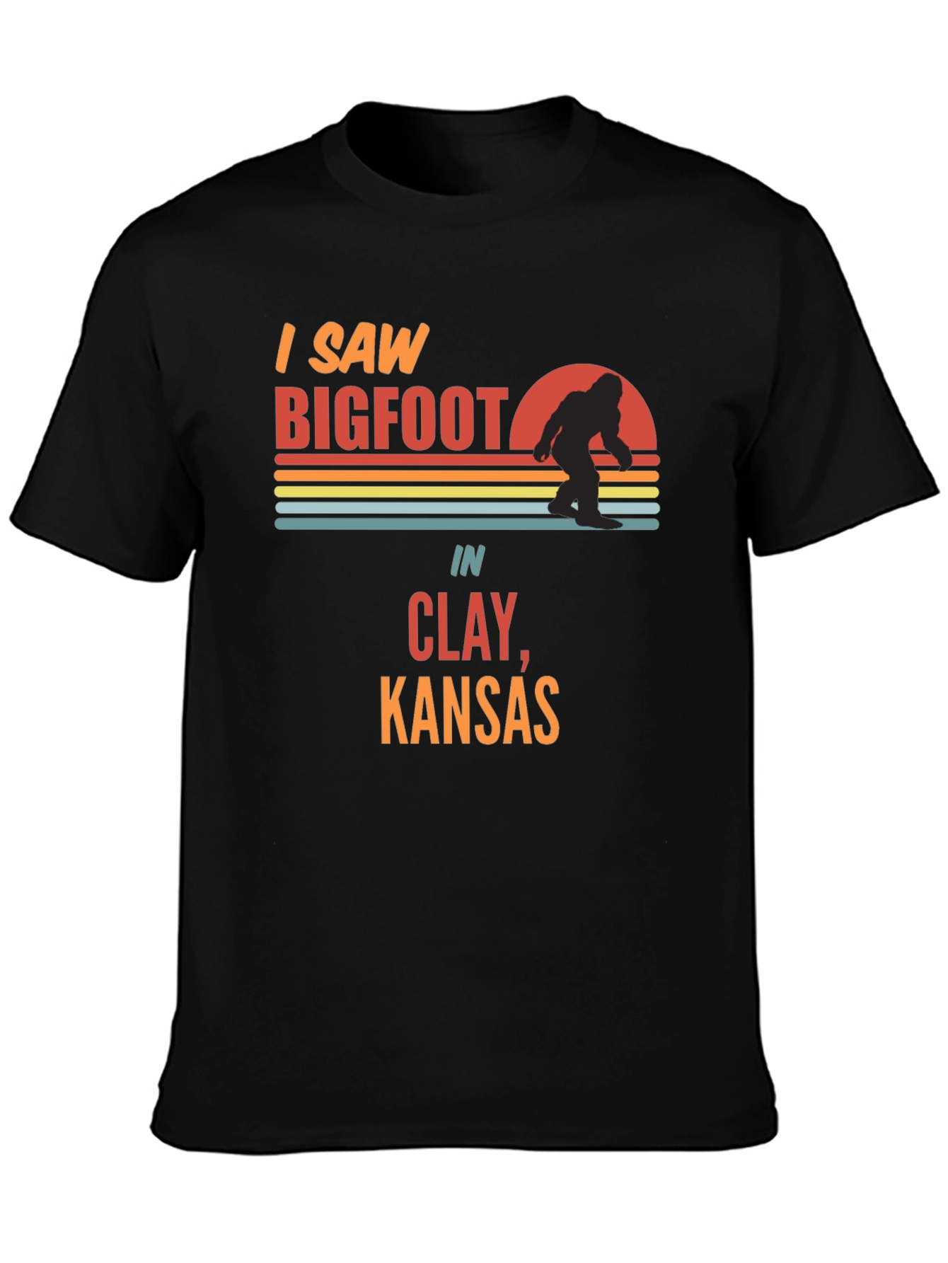 Bigfoot Clay Kansas Graphic Tee