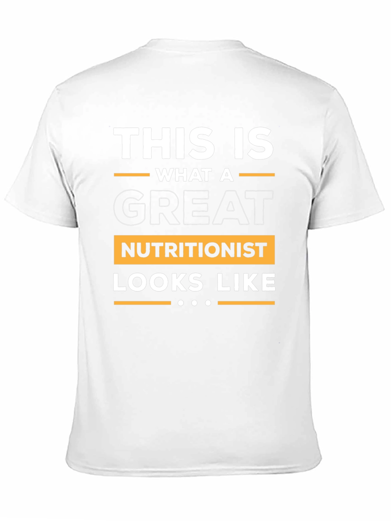 Great Nutritionist T-Shirt - Black Soft Fabric