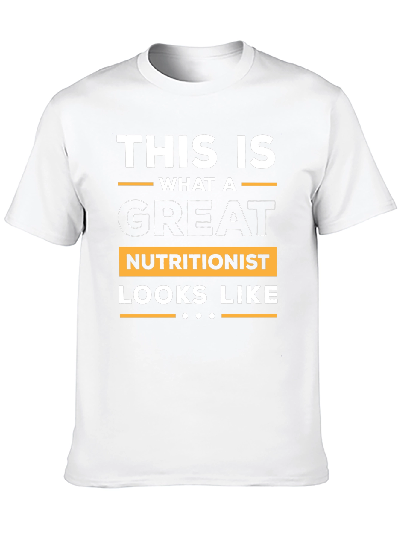 Great Nutritionist T-Shirt - Black Soft Fabric