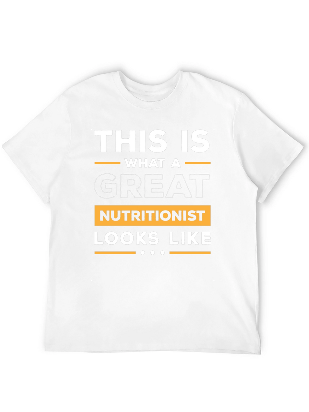 Great Nutritionist T-Shirt - Black Soft Fabric