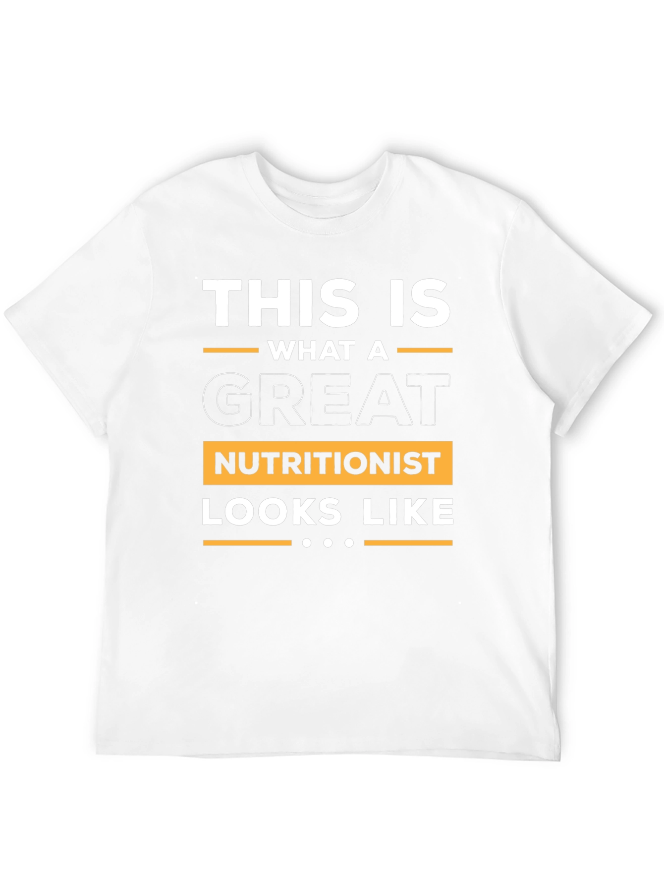Great Nutritionist T-Shirt - Black Soft Fabric