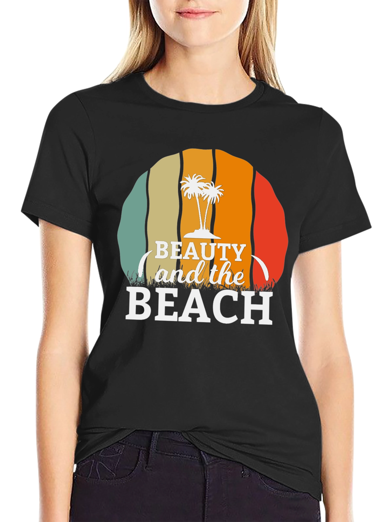 Beauty and the Beach Graphic Tee