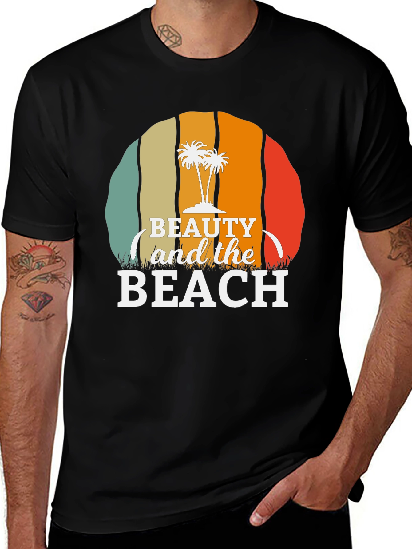 Beauty and the Beach Graphic Tee