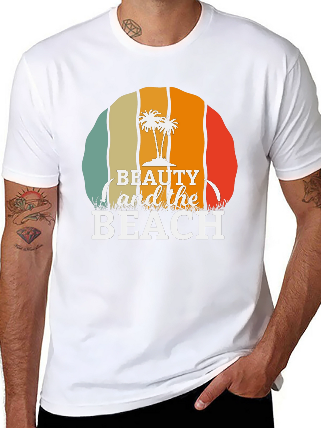 Beauty and the Beach Graphic Tee