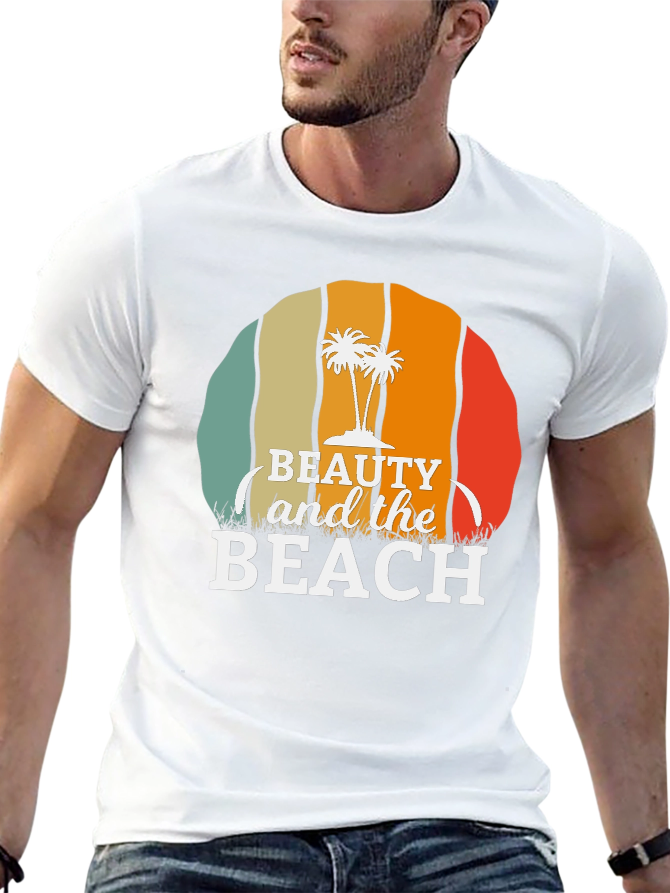 Beauty and the Beach Graphic Tee