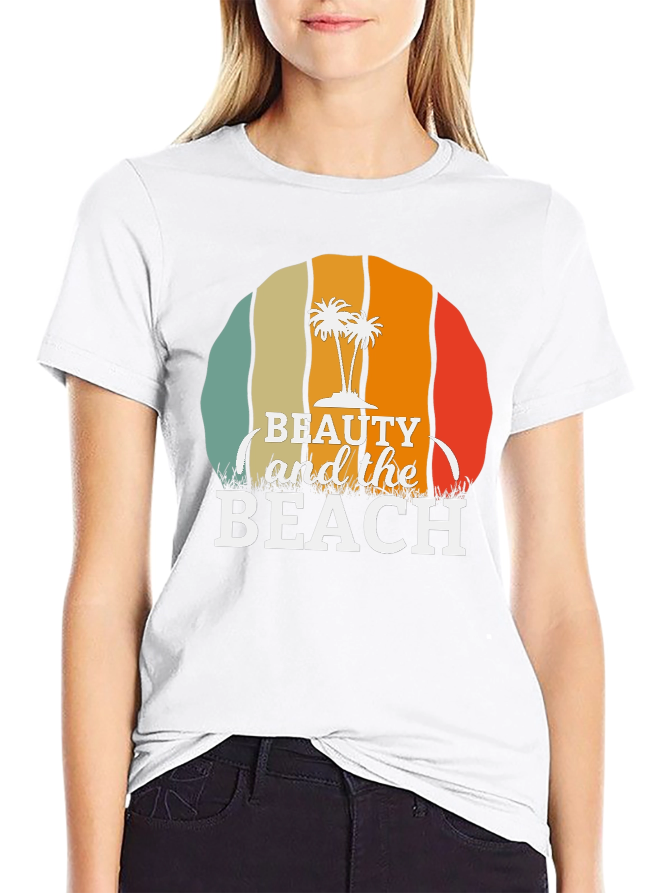Beauty and the Beach Graphic Tee