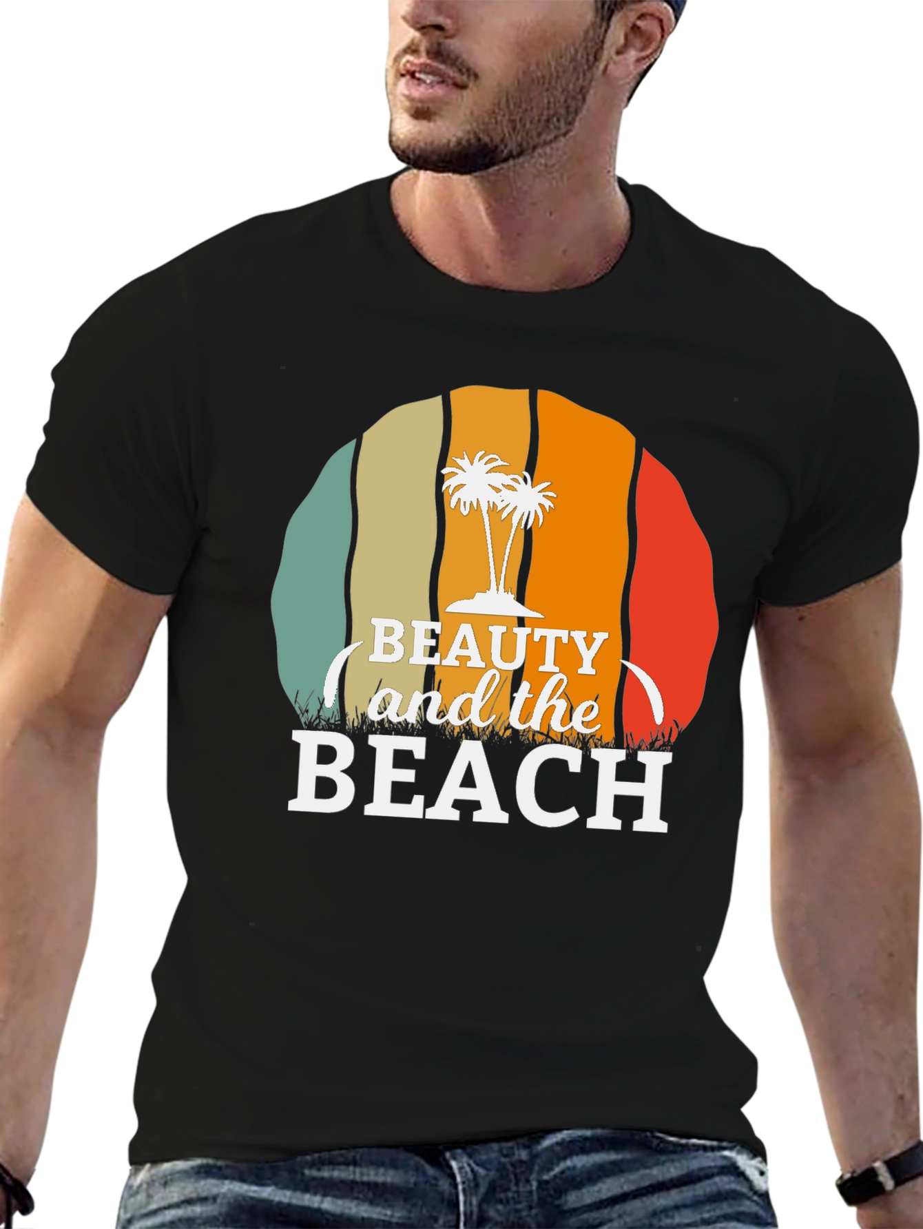 Beauty and the Beach Graphic Tee